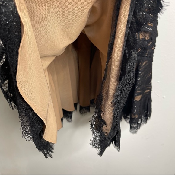 Jonathan Simkhai Black Lace Off-Shoulder Mini Dress - Picture 9 of 16